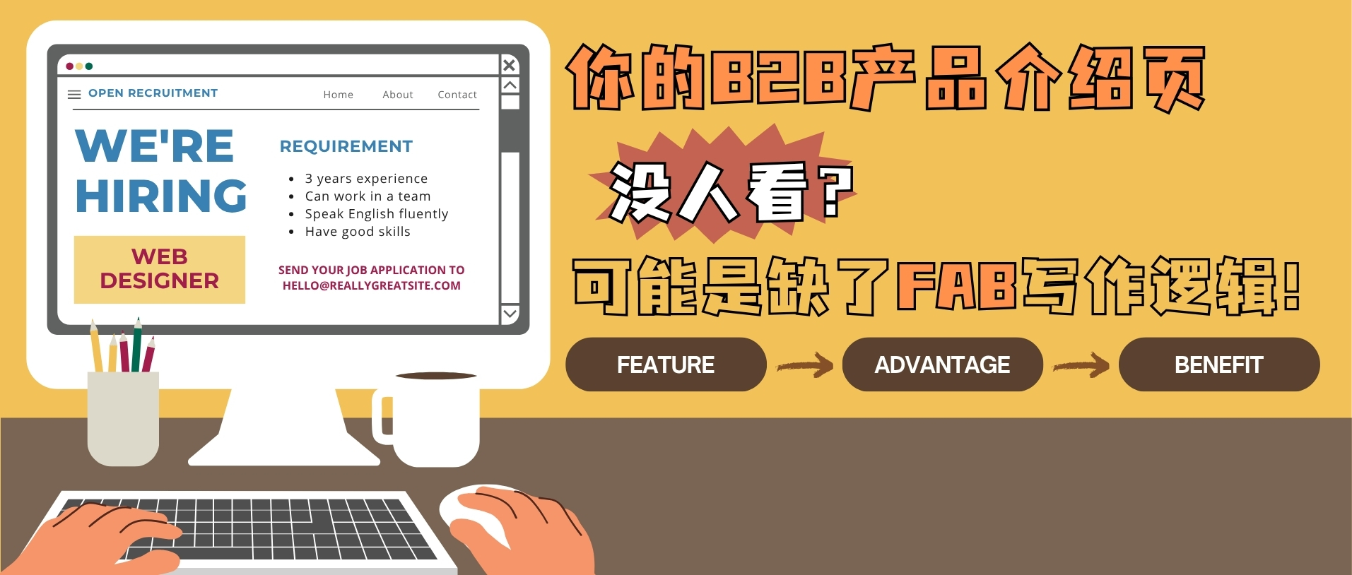 你的獨(dú)立站、官網(wǎng)B2B產(chǎn)品介紹頁(yè)沒(méi)人看？可能是缺了這套寫(xiě)作邏輯